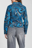 Printed Denim Jacket