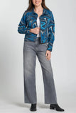 Printed Denim Jacket