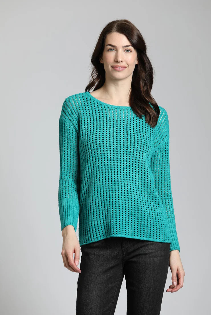 Open Knit Pullover