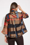 Joseph Ribkoff Multi Color Trapeze Style Jacket