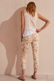 AUDREY PRINTED SLIM LEG ANKLE JEANS