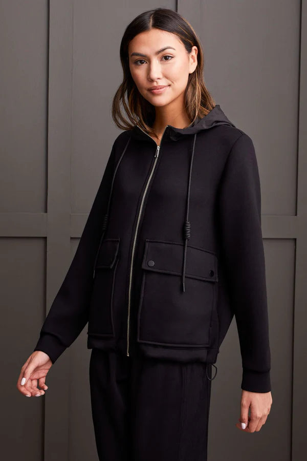 Cozy & Comfy Techno Lux Hooded Jacket by Tribal